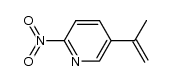 2-nitro-5-(prop-1-en-2-yl)pyridine Structure