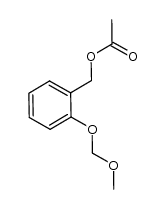 2-methoxymethyloxybenzyl acetate Structure