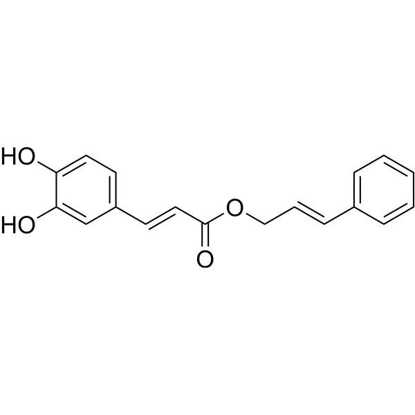 Cinnamyl caffeate Structure