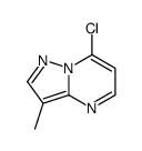 7-chloro-3-methylpyrazolo[1,5-a]pyrimidine结构式