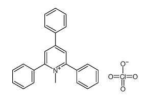 1-methyl-2,4,6-triphenylpyridin-1-ium,perchlorate Structure