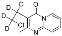 3-(2-CHLOROETHYL-D4)-2-METHYL-4H-PYRIDO[1,2-A]PYRIMIDIN-4-ONE Structure