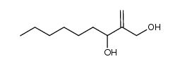 2-methylenenonane-1,3-diol Structure