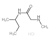 N-(sec-Butyl)-2-(methylamino)acetamide hydrochloride结构式