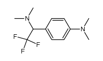 N,N-Dimethyl-1-((4-dimethylamino)phenyl)-2,2,2-trifluoroethylamine Structure