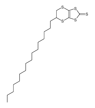 5-hexadecyl-5,6-dihydro-[1,3]dithiolo[4,5-b][1,4]dithiine-2-thione结构式