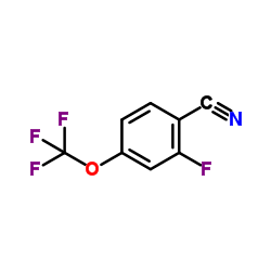 2-Fluoro-4-(trifluoromethoxy)benzonitrile structure