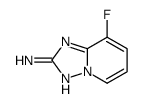 8-fluoro-[1,2,4]triazolo[1,5-a]pyridin-2-amine structure