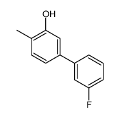 5-(3-fluorophenyl)-2-methylphenol结构式