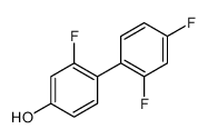 4-(2,4-difluorophenyl)-3-fluorophenol Structure