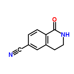 1-Oxo-1,2,3,4-tetrahydro-6-isoquinolinecarbonitrile图片