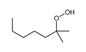 1,1-Dimethylhexyl hydroperoxide结构式