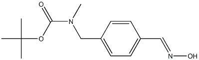 (E)4-((肟基)甲基)-苄基(甲基)氨基甲酸叔丁酯图片