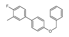 4'-(benzyloxy)-4-fluoro-3-methylbiphenyl Structure