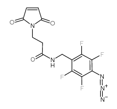 N-[(4-azido-2,3,5,6-tetrafluorophenyl)methyl]-3-(2,5-dioxopyrrol-1-yl)propanamide图片