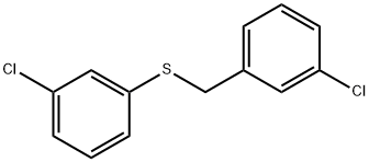 (3-chlorobenzyl)(3-chlorophenyl)sulfane结构式