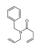 N-benzyl-N-prop-2-enylbut-3-enamide结构式