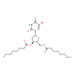 3',5'-dioctanoyl-5-bromodeoxyuridine picture