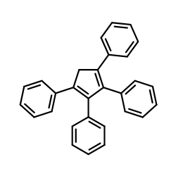 1,2,3,4-四苯基-1,3-环戊二烯结构式