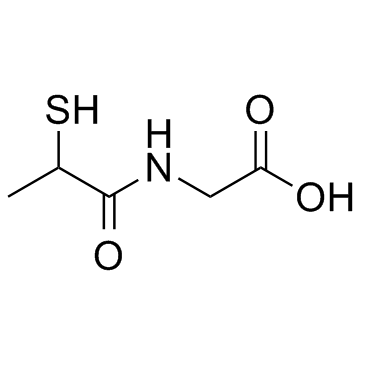 Tiopronin Structure