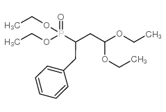 DIETHYL[3,3-DIETHOXY-1-(PHENYLMETHYL)PROPYL]PHOSPHONATE structure