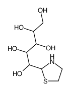 1-(1,3-thiazolidin-2-yl)pentane-1,2,3,4,5-pentol Structure