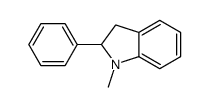 1-methyl-2-phenyl-2,3-dihydroindole Structure