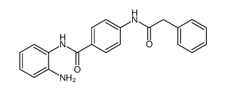 N-(2-aminophenyl)-4-[(2-phenylacetyl)amino]benzamide Structure