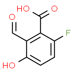 6-Fluoro-2-formyl-3-hydroxybenzoic Acid structure