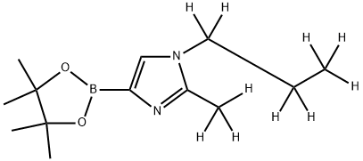 [1-(n-Propyl)-2-methyl-d10]-imidazole-4-boronic acid pinacol ester picture