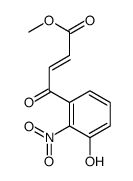 (2E)-4-(3-Hydroxy-2-nitrophenyl)-4-oxo-2-butenoic Acid Methyl Ester结构式