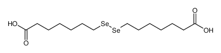 7,7'-Diselenodiheptanoic acid结构式