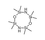 2,2,4,4,6,6,8,8-octamethyl-[1,5,3,7,2,4,6,8]dioxadiazatetrasilocane结构式