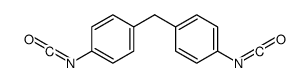 4,4'-methylenebis(phenyl isocyanate) structure