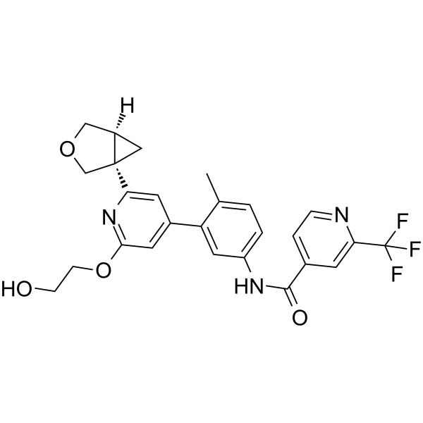 Pan-RAF kinase inhibitor 1 structure