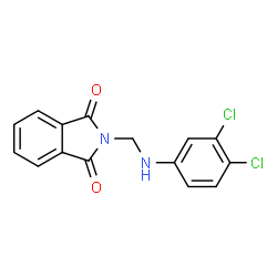 2-{[(3,4-Dichlorophenyl)amino]methyl}-1H-isoindole-1,3(2H)-dione Structure