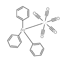 carbon monoxide,chromium,triphenyl-λ4-arsane结构式