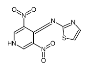 N-(3,5-dinitropyridin-4-yl)-1,3-thiazol-2-amine Structure