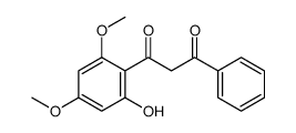 1-(2-hydroxy-4,6-dimethoxyphenyl)-3-phenylpropane-1,3-dione Structure