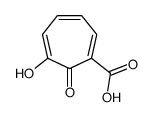 3-Carboxytropolone Structure