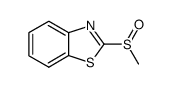 Benzothiazole, 2-(methylsulfinyl)- (7CI,8CI,9CI) picture