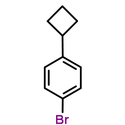 1-溴-4-环丁基苯结构式