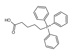 (4-Carbohydroxybutyl)-triphenylphosphonium Structure