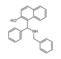 1-((benzylamino)(phenyl)methyl)naphthalen-2-ol Structure