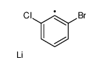 (2-Bromo-6-chlorophenyl)lithium结构式