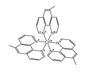 {Cr(5-Me-1,10-phenantroline)3}(2+)结构式