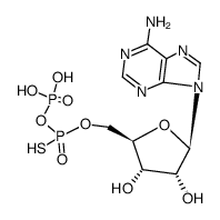 adenosine 5'-O-(1-thiodiphosphate) Structure