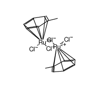 [(η6-C6H5CH3)RuCl(μ-Cl)]2 Structure