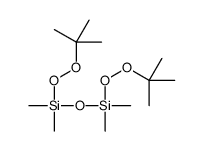 tert-butylperoxy-[tert-butylperoxy(dimethyl)silyl]oxy-dimethylsilane结构式