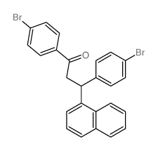 methyl 4-(4-dimethylaminophenyl)-2-methyl-5-oxo-7-phenyl-4,6,7,8-tetrahydro-1H-quinoline-3-carboxylate structure